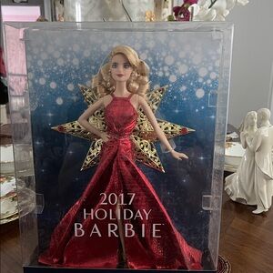 Barbie Holiday Doll in Sparkling Red Gown